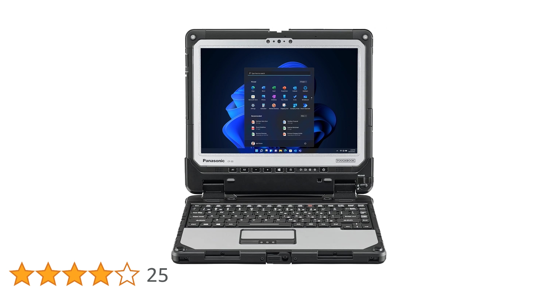 Windowsノート本体 Panasonic TOUGHBOOK CF-33 Panasonic Toughbook 33 - 12